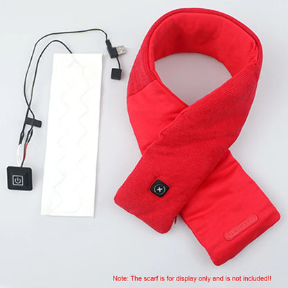 USB Clothes Heater Pad With 3 Gear Adjustable Temperature Electric Heating Sheet Heating Warmer Pad For Vest Jacket